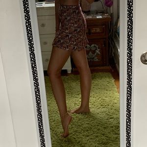 Artistic patterned skirt